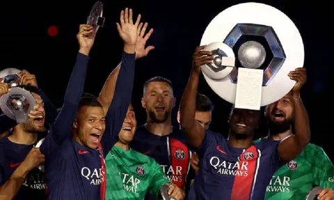 PSG thua ngược trong ngày nhận Cúp vô địch, AS Monaco giành vé dự Champions League