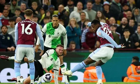 Vòng 37 Premier League: Liverpool đánh rơi chiến thắng trên sân của Aston Villa