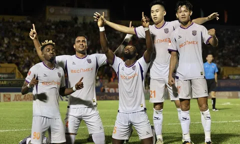 Vòng 19 V.League 2023-2024: Becamex Bình Dương thắng đậm Công an Hà Nội để giành ngôi nhì bảng