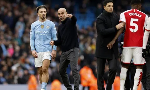 Ông Pep Guardiola lo Man City bị Arsenal vượt mặt
