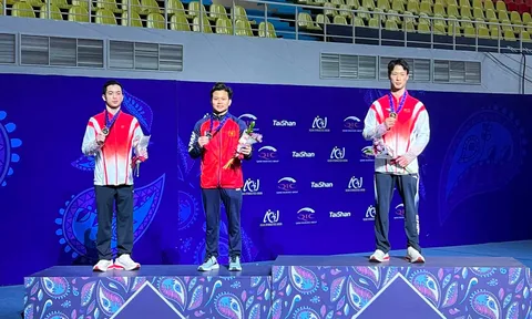 Giải vô địch Thể dục dụng cụ châu Á 2024: Nguyễn Văn Khánh Phong giành huy chương bạc vòng treo