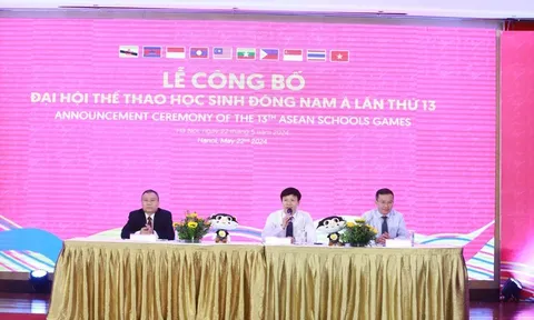 Lễ công bố Đại hội Thể thao Học sinh Đông Nam Á lần thứ 13