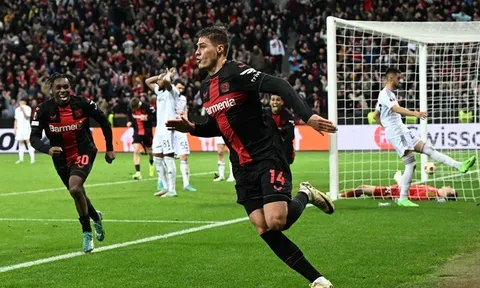 Chung kết Europa League: Leverkusen tiến đến danh hiệu vô địch thứ hai