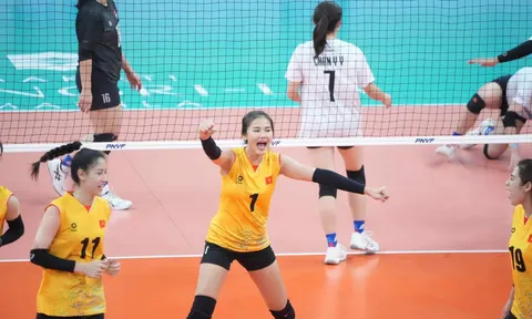Giải Bóng chuyền AVC Challenge Cup 2024: Thắng dễ Singapore, tuyển nữ Việt Nam tạm dẫn đầu bảng B