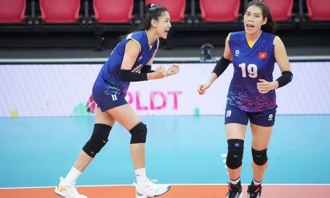 Giải Bóng chuyền AVC Challenge Cup 2024: Đánh bại Kazakhstan, tuyển nữ Việt Nam vào bán kết