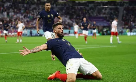 Tiền đạo Olivier Giroud tiết lộ thời điểm chia tay sự nghiệp thi đấu quốc tế