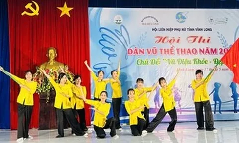 Phụ nữ Vĩnh Long với phong trào tập Dân vũ thể thao rèn luyện sức khỏe