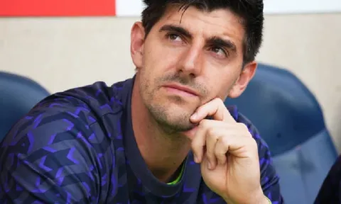 Thủ môn Thibaut Courtois bị loại khỏi đội tuyển Bỉ tham dự Vòng chung kết EURO 2024