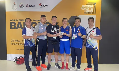 Vòng loại Olympic Boxing: Võ sĩ Hà Thị Linh giành chiến thắng thứ hai