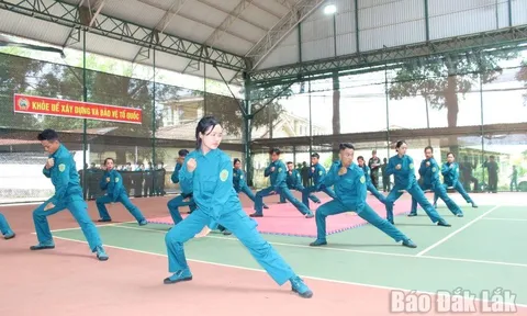 Hội thao Thể dục thể thao quốc phòng tỉnh Đắk Lắk 
