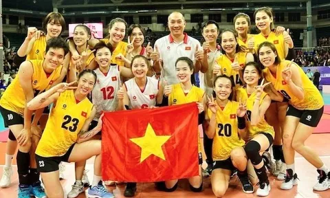 Bóng chuyền nữ Việt Nam tiếp tục thăng tiến trên Bảng xếp hạng thế giới