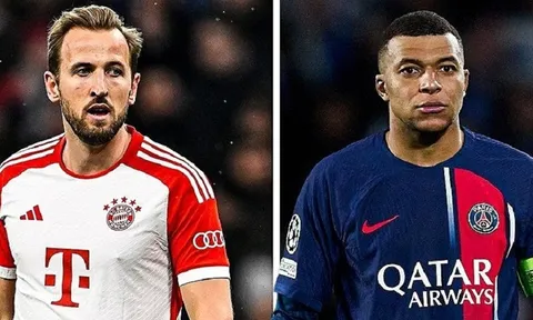 Kane và Mbappe lần đầu giành giải Vua phá lưới Champions League