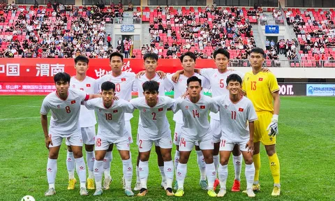 Đội tuyển U19 Việt Nam thua 0-1 trước chủ nhà U19 Trung Quốc trong trận ra quân tại giải Bóng đá U19 quốc tế 2024