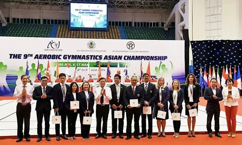 Khai mạc giải vô địch Thể dục Aerobic châu Á 2024