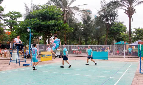Hà Nội dẫn đầu giải Đá cầu bãi biển vô địch quốc gia 2024