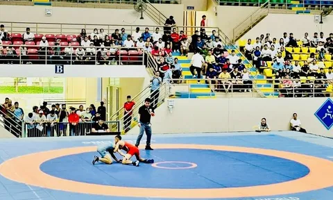 500 vận động viên tham dự giải Vật các lứa tuổi trẻ quốc gia 2024
