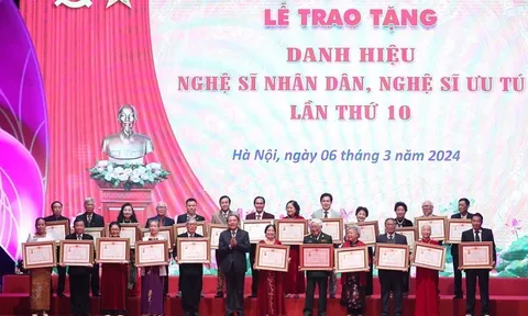Tiêu chuẩn xét tặng danh hiệu "Nghệ sĩ nhân dân", "Nghệ sĩ ưu tú"