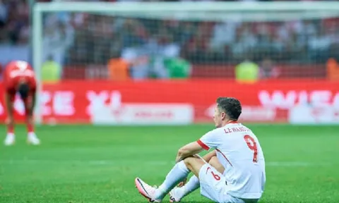 Đội tuyển Ba Lan lo sốt vó với chấn thương của Robert Lewandowski