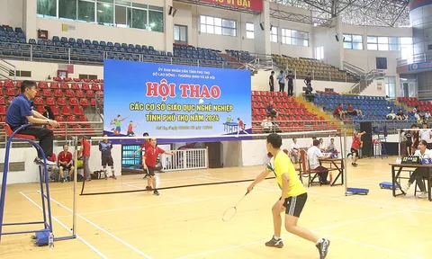 Hội thao các cơ sở giáo dục nghề nghiệp tỉnh Phú Thọ năm 2024