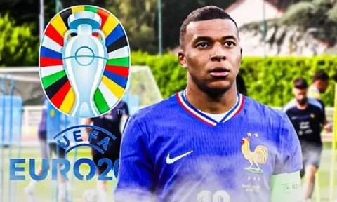 Tuyển Pháp có nguy cơ vắng Kylian Mbappe và Kingsley Coman trận mở màn EURO 2024