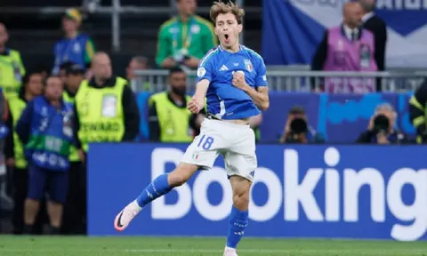 Tiền vệ Nicolo Barella vượt thành tích của huyền thoại Francesco Totti