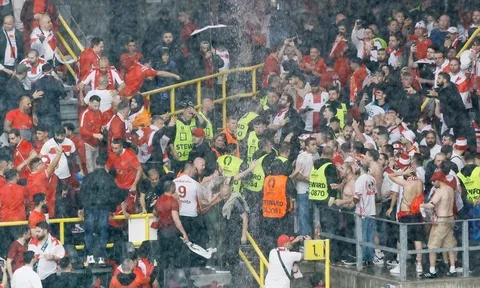 EURO 2024: Cổ động viên Thổ Nhĩ Kỳ và Georgia ẩu đả trên khán đài