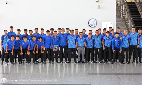 Đội tuyển U16 Việt Nam lên đường tham dự giải vô địch U16 Đông Nam Á 2024