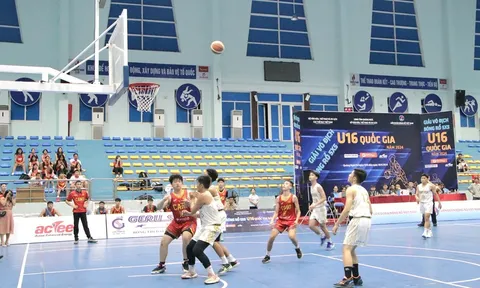 Khởi tranh giải vô địch Bóng rổ 5x5 U16 quốc gia 2024