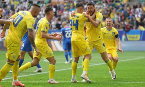 Lượt trận thứ hai bảng E Vòng chung kết EURO 2024: Ukraine thắp lại hy vọng giành vé dự vòng 1/8
