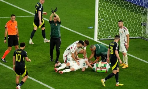 "Ngôi sao" tuyển Hungary nhập viện khẩn cấp