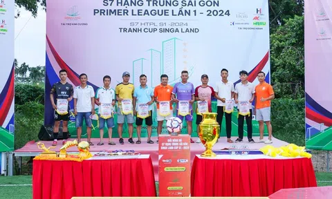 Khởi tranh giải Bóng đá S7 Hạng trung Sài Gòn Premier League lần thứ nhất năm 2024