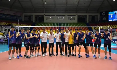 Đội tuyển bóng chuyền nam U20 Việt Nam giành vé dự giải trẻ vô địch châu Á 2024