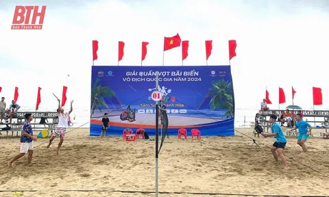 Quần vợt bãi biển - thế mạnh mới của Thể thao Thanh Hóa