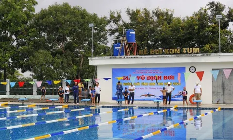 Giải vô địch Bơi các nhóm tuổi tỉnh Kon Tum năm 2024