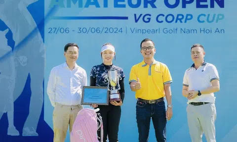 Đoàn Xuân Khuê Minh vô địch giải Golf nghiệp dư nữ quốc gia 2024