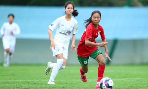 Vòng 2 giải Bóng đá nữ vô địch U16 quốc gia 2024: Phong Phú Hà Nam khẳng định sức mạnh