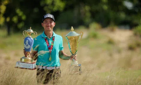 Nguyễn Anh Minh đăng quang tại giải vô địch Golf Nghiệp dư nam Quốc gia mở rộng 2024