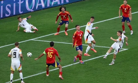Tứ kết EURO 2024: Tây Ban Nha loại Đức ở hiệp phụ