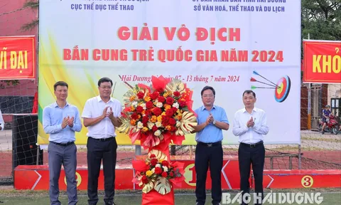 Khởi tranh giải vô địch Bắn cung trẻ quốc gia năm 2024