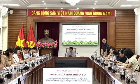 Phiên họp thứ nhất Ban Soạn thảo, Tổ Biên tập Nghị định sửa đổi, bổ sung một số điều của Nghị định về quản lý xuất khẩu, nhập khẩu văn hóa phẩm không nhằm mục đích kinh doanh