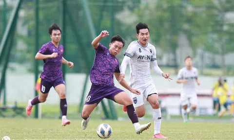 Đấu tập > U19 Việt Nam 0-1 U21 Avenir (Hàn Quốc): Cữ dượt chất lượng