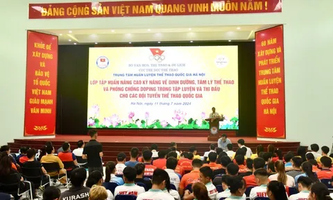 1.000 huấn luyện viên, vận động viên tập huấn nâng cao kỹ năng về dinh dưỡng, tâm lý thể thao và phòng chống Doping