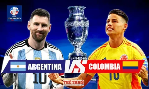 Chung kết COPA America 2024 > Argentina - Colombia (7 giờ ngày 15/7): Messi giành thêm danh hiệu?