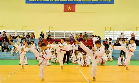 Taekwondo - thế mạnh của Thể thao Vĩnh Long