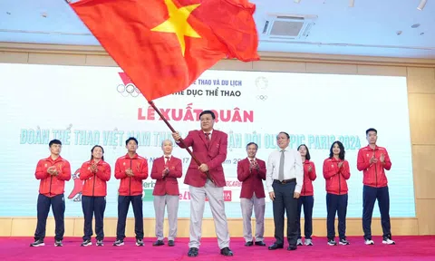Đoàn Thể thao Việt Nam xuất quân dự Olympic Paris 2024