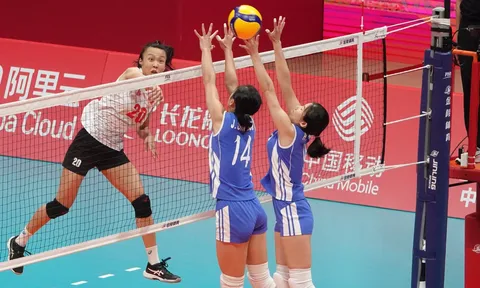 Giải Bóng chuyền nữ quốc tế Thượng Hải Future Stars 2024: Tuyển Việt Nam để thua đội trẻ Thượng Hải