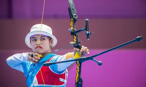 Olympic 2024: Cung thủ Đỗ Thị Ánh Nguyệt kết thúc vòng phân hạng với vị trí 37