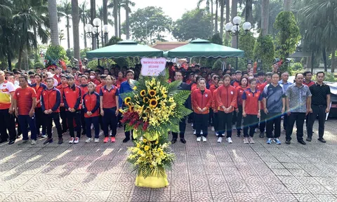 Trung tâm Huấn luyện Thể thao Quốc gia Hà Nội tổ chức các hoạt động tri ân các Anh hùng liệt sĩ