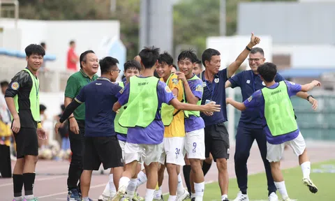 Vòng chung kết giải Bóng đá vô địch U17 quốc gia - Cúp Thái Sơn Nam 2024: Câu lạc bộ Hà Nội lần đầu tiên giành chức vô địch!