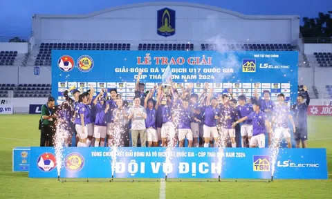 Lễ trao giải Bóng đá vô địch U17 quốc gia - Cúp Thái Sơn Nam 2024